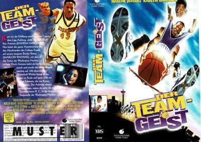 Der Team-Geist - Marlon Wayans - VHS-Einleger A4 - ohne Cassette/Hülle