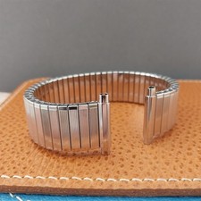 JB Champion Stainless Steel nos 1970s Vintage Watch Band 18mm 19mm 20mm 22mm