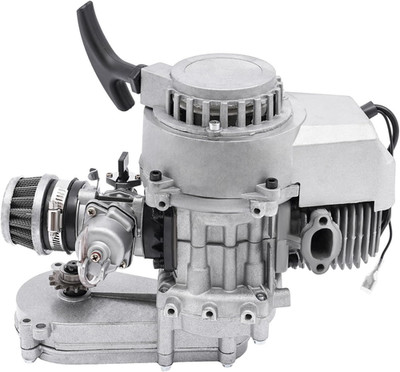 49CC 2 Stroke Complete Motor Engine Fit Pocket Bike Mini Quad Bike Scooter 50CC