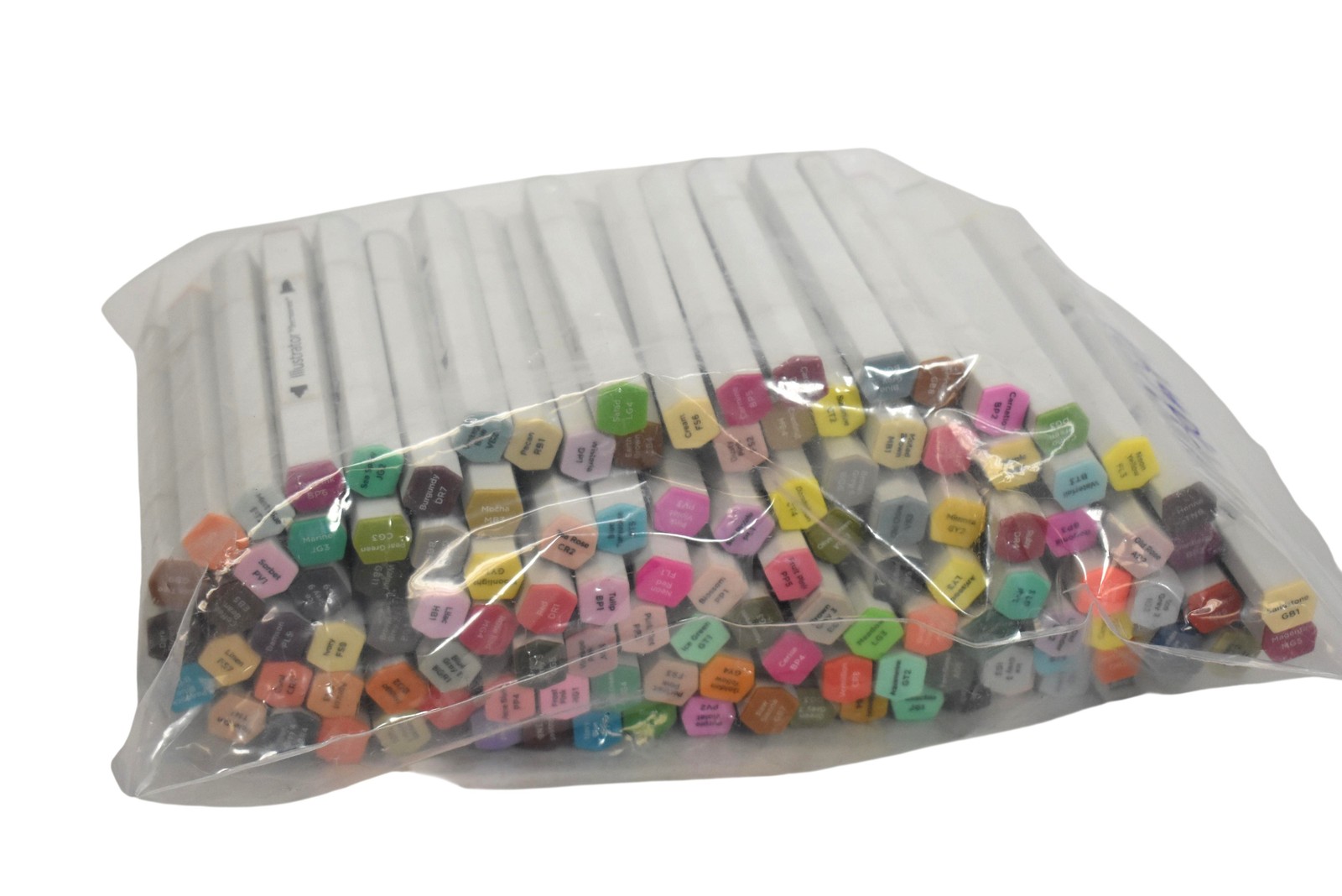 124 Pack Lot Dual Tip Multicolor Art