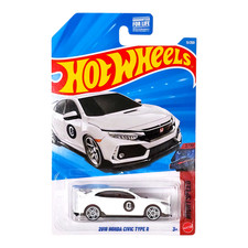 HOT WHEELS 2018 Honda Civic Type R White Nightspeed Mainline JJH88 2026