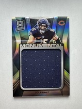 2020 Panini Spectra Football Cole Kmet RC /99 Monumental Relic EX-NM Condition