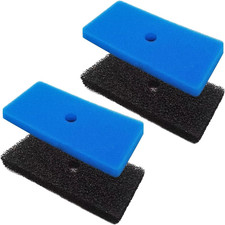2 Sets Replacement Pond Filter Pads for Outdoor Ponds - Coarse and Fine Pond Fil