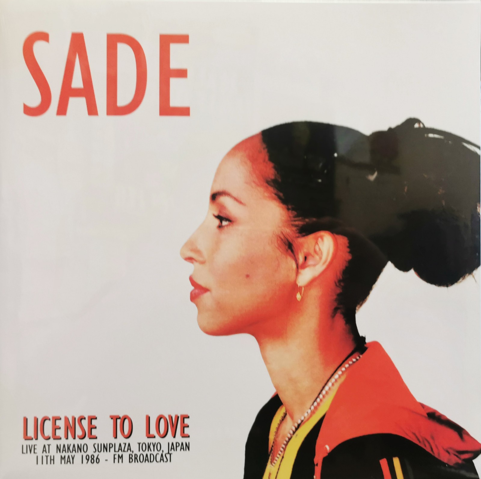 SADE LP License To Love - Live Nakano Tokyo Japan 11 May 1986 VINYL New SEALED