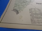 1873 NEWTON PA - ORIGINAL MAP  - A. POMEROY - VG — photo 2