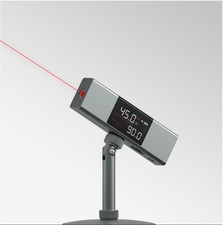 2-in-1 1 Laser Angle  Protractor Inclinometer Measure Laser Level Ruler Digital