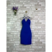 NWT Guess Anisha Strappy Dress Wild Blue