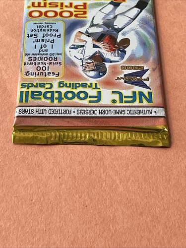 2000 Pacific Prism Prospects Hobby Factory Sealed Pack Tom Brady Rookie Year - Bild 5 von 8