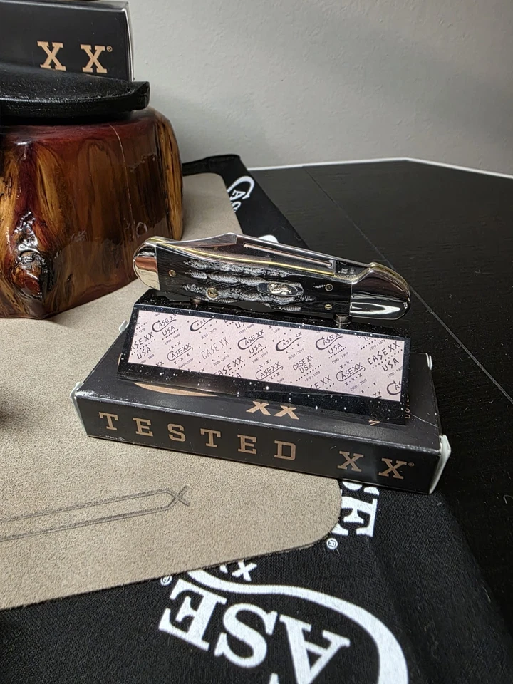 Lote de 5 cuchillos Case Buffalo Horn Foto 4 de 4