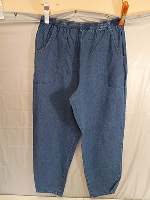 Vintage Classic Elements Women's Jeans Stretchy Waist Size 20 Nseem28/0333