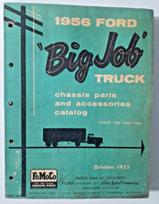 1956 Ford F C T B 700 750 800 900 Truck Chassis Parts Accessories Catalog Oem