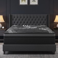 12"Gel Memory Foam Hybrid Spring Mattress Twin Full Queen King in A Box