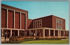 Muncie Indiana Ball State University Auditorium c1968 Postcard