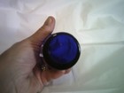 Vintage 6.5 inch Cobalt Blue Bottle — photo 2