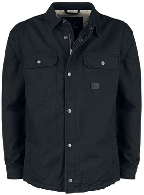 Vintage Industries Übergangsjacke Herren Dean Sherpa schwarz