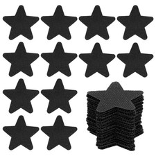 1.6" Carpet Spot Markers, 50Pcs Star Floor Dots Markers, Black