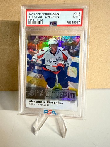 2009-10  SPXcitement - Alexander Ovechkin SPECTRUM /25!!! PSA MINT 9!!
