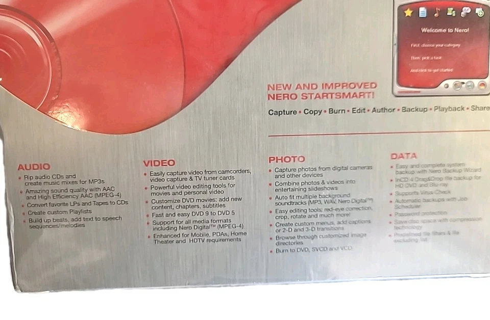 Nero 7 Ultra Edition Ultimate Audio Video TV Data Solution Multimedia - Image 3 of 4