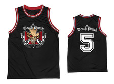 Five Finger Death Punch 5 basketball jersey HOT NEW All sizes TS1137