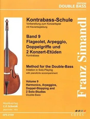 Schule Band 9 für Kontrabass | Franz Simandl | C.F. Schmidt Musikverlag