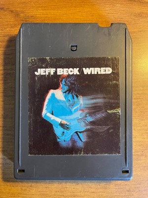 JEFF BECK WIRED VINTAGE RARE 8 TRACK TAPE TESTED LATE NITE BARGAIN!