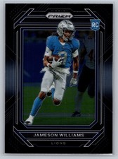 2022 Panini Chronicles #PB-13 Jameson Williams Prizm Black