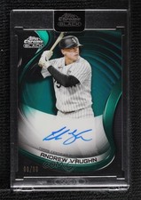 2022 Topps Chrome Black Green Refractor 93/99 Andrew Vaughn #CBA-AV Auto 1n2n
