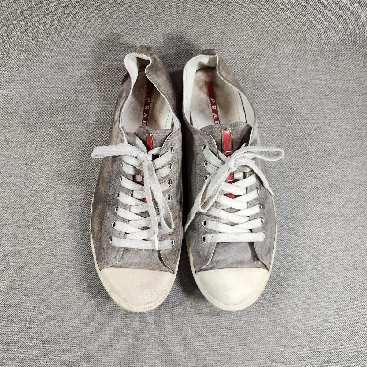 PRADA Gray Casual Shoes for Men for sale | eBay