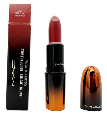 Mac Cosmetics Love Me Lippenstift Lipstick 430 MOM, I AM A RICH MAN NEU