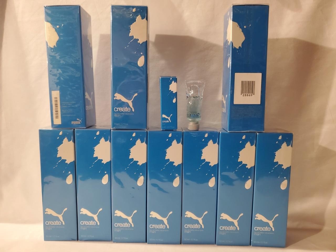 10 Bottles CREATE MAN by PUMA cologne 1.7oz 50ml + FREE MINI RARE*FREE SHIPPING*