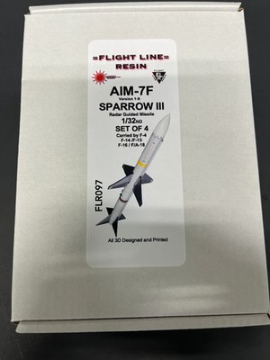 Flight Line Resin FLR097 1/32 AIM-7F Sparrow III (4 ea)