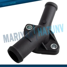 Rear Outer Engine Coolant Thermostat Housing Water Outlet For VW Jetta 2004-2005