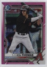 2021 Bowman Chrome Prospects Mega Box Pink Mojo Refractor 4/199 Alek Thomas 4n0