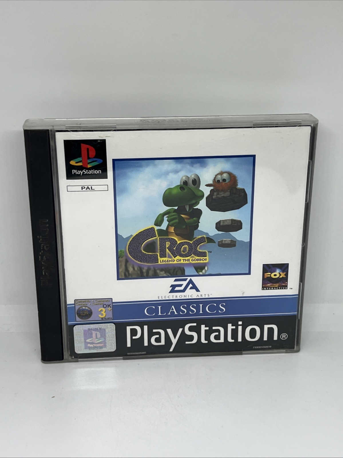 Croc Legend of the Gobbos Playstation PS1 Video Game Manual PAL Tested
