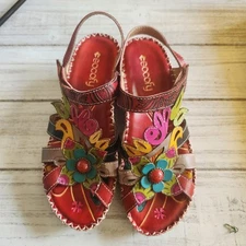 socofy womens Sandles Wedge shoes