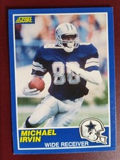 1989 Score - Michael Irvin #18 (RC) Dallas Cowboys NM/M