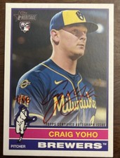 2025 Topps Heritage High Number - Real One Autographs Craig Yoho #ROA-YO Special