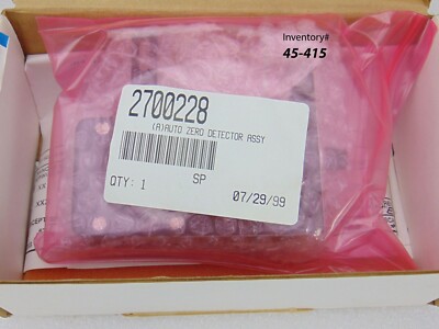 LAM Research 2700228 Auto Zero Detector Assy *new 