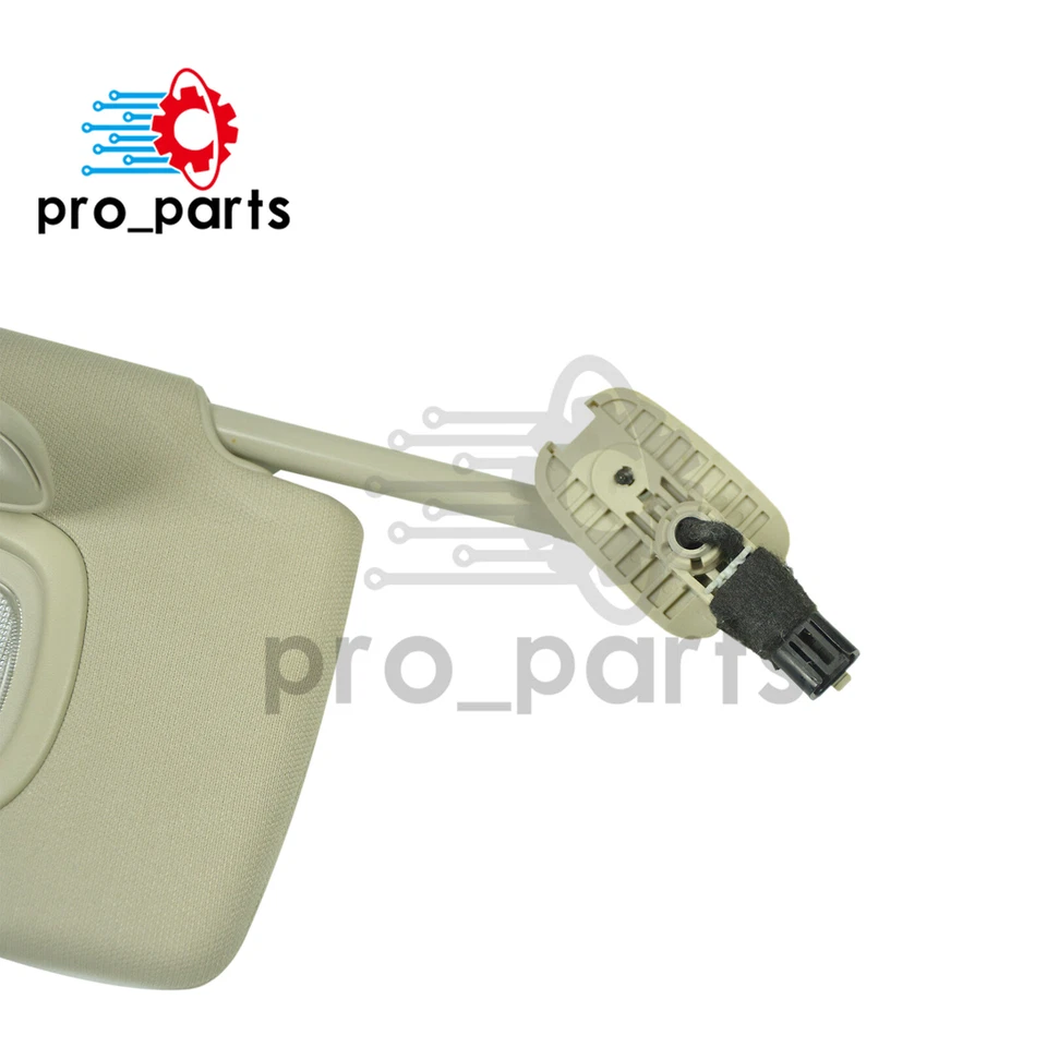 OEM Passenger Right Sun Visor illuminated Fit For JEEP Cherokee 14-18 268-01782r Foto 2 de 4