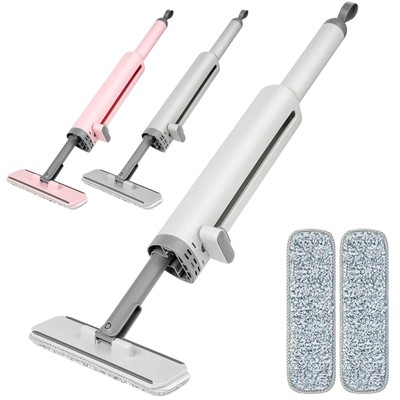 Floor Cleaner Hand Free Automatic Cleaning Mop Rotatable Flat Squeeze Mop