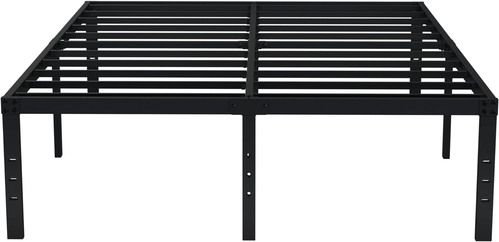 No Box Spring Needed 18 Inch Heavy Duty Metal Tall Platform 