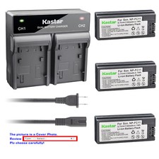 Kastar Battery Rapid Charger for Sony NP-FC11 NP-FC10 Battery BC-VC10 Charger