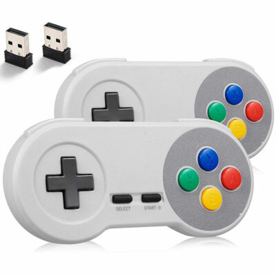 2,4G Wireless / Wired Controller USB Joystick für Classic SNES NES Mini Gamepad