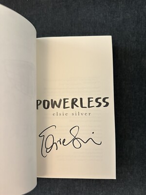 Powerless signed by elsie silver signing exclusive chestnut