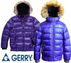NEW! GIRLS GERRY PUFFY 80/20 DOWN JACKET! FAUX FUR LINED HOOD! VARIETY SZ/CLRS