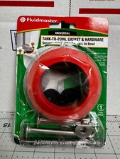 Fluidmaster 6102 3.25-in Red Rubber Universal Tank-To-Bowl Toliet Gasket Open 