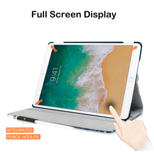 For iPad Air 3 Case 2019 iPad Pro 10.5 2017 360 Rotating Cover w/ Pen Holder - Picture 37 of 49