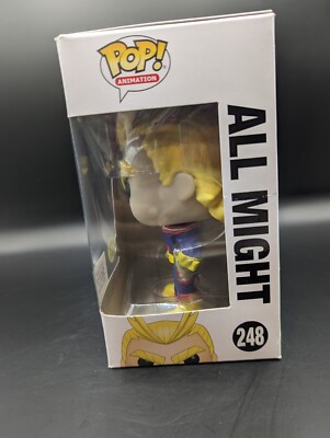 Funko Pop! Vinyl: My Hero Academia All Might (Glow in dark) Funimation #248  2017