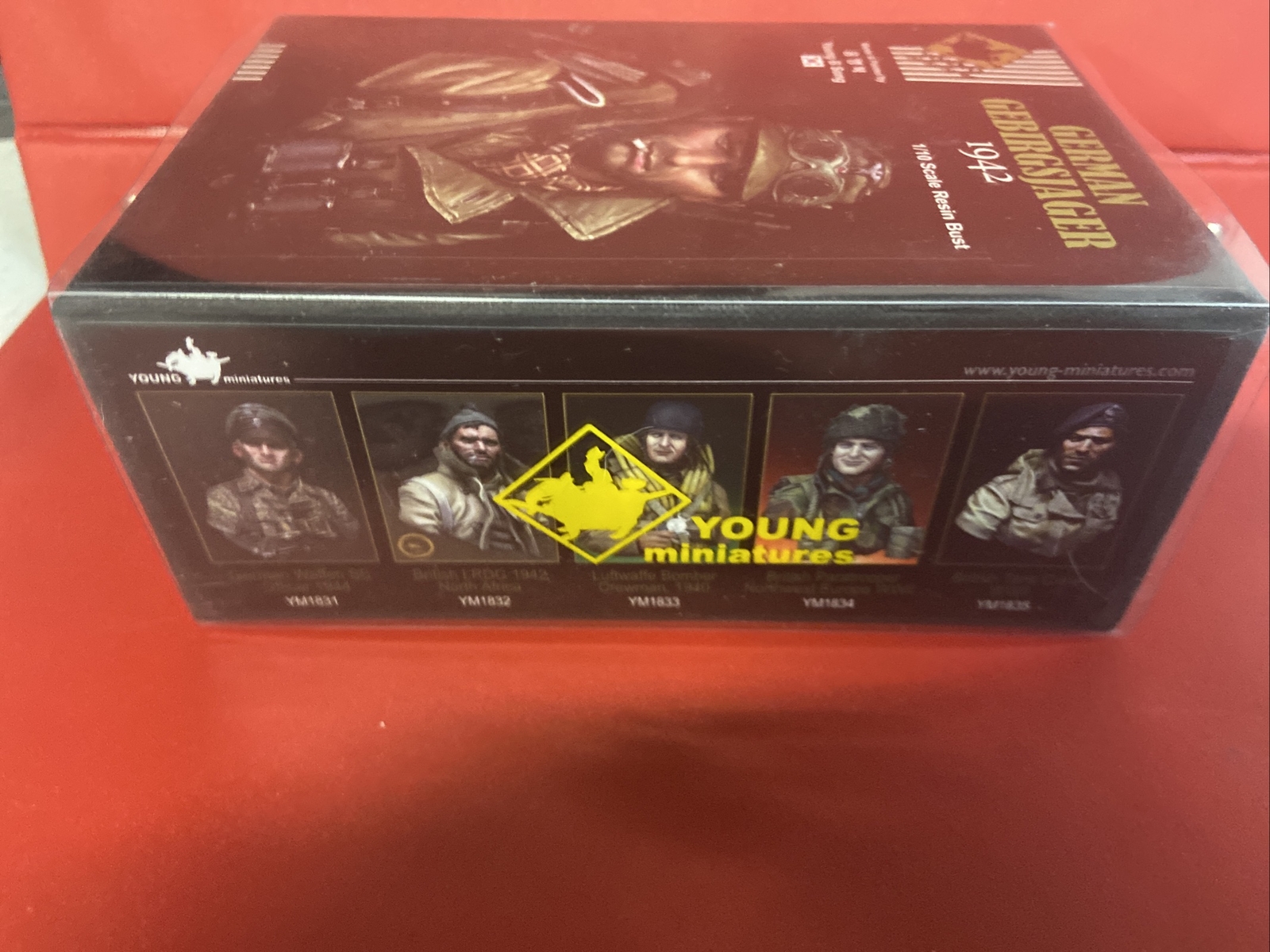 Young Miniatures German Gebirgsjager 1942, Young Miniatures, 1/10th Resin Bust Kit, NIB ...