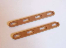 PLAYMOBIL (E125) INDIANS - Lot of 2 Tipi Canvas Base Fixings 3733 3870 3871